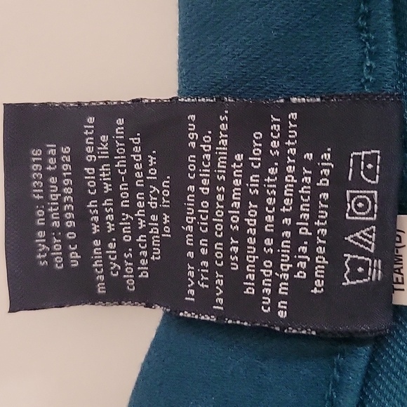 Faded Glory Women's Pants 👖 Size XL Green 💚 - Picture 4 of 7